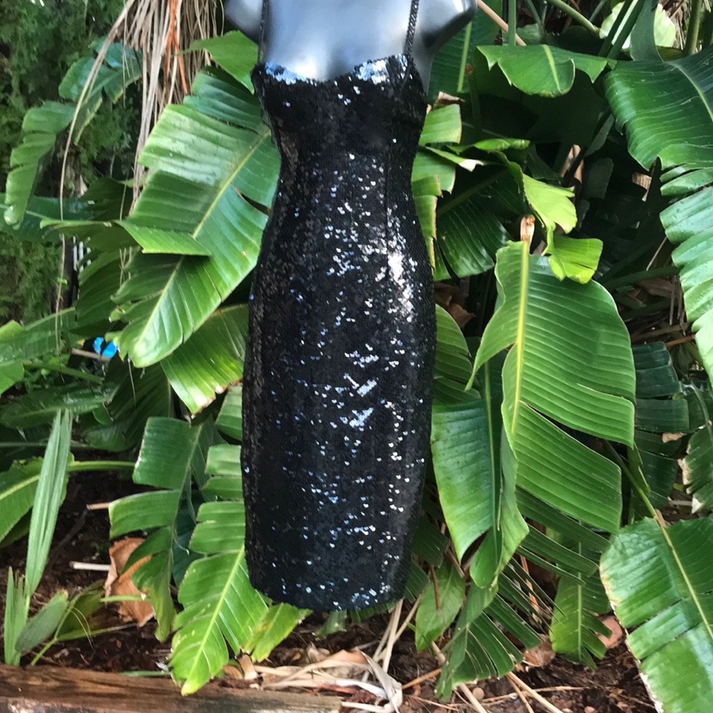 Vintage Datiani sequin slipdress - Picture 9 of 14